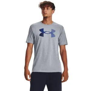 UNDER ARMOUR-UA BIG LOGO FILL SS -GRY Šedá L