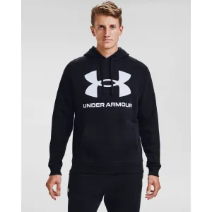 Under Armour UA Rival Fleece Big Logo HD Mikina Černá