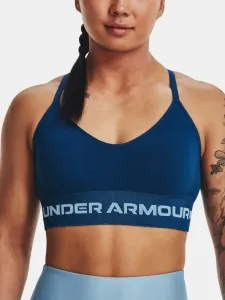 Under Armour UA Seamless Low Long Sportovní podprsenka Modrá