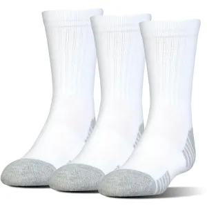 Pánské ponožky Under Armour HeatGear Tech Crew 3 páry  XL (46-50,5)  White
