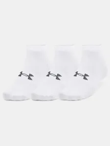 Under Armour Essential Low Cut Ponožky 3 páry Bílá #2806847