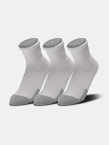 Under Armour Heatgear. Ponožky 3 páry Bílá #2805808