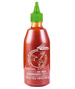 UNI-EAGLE Sriracha chilli omáčka s citronovou trávou Množství: 520 g