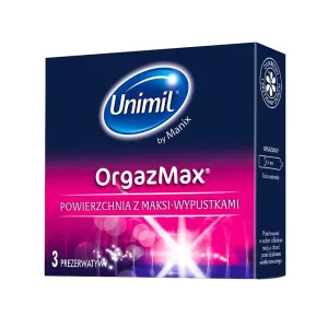 Kondom Unimil OrgazMax 3 ks
