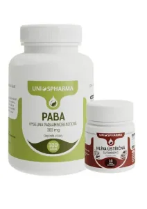 Unios Pharma PABA 100 tbl. + Hlíva 10 tbl