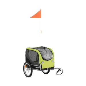 Nákladní vozík za kolo pro psa 20 kg odrazky plachta - Vozíky za kolo Uniprodo #2707695