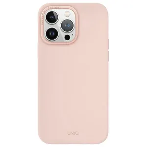 Nabíjecí pouzdro UNIQ Lino Hue Magclick pro iPhone 15 Pro Max - růžové