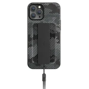 UNIQ Heldro Apple iPhone 12 Pro Max charcoal camo Antimicrobial