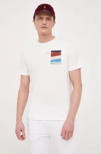 Bavlněné tričko United Colors of Benetton bílá barva #5054623