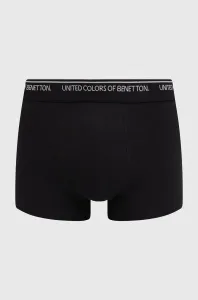 Boxerky United Colors of Benetton pánské, černá barva #1959065