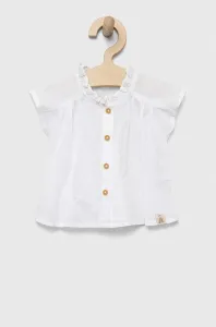 Dětská bavlněná košile United Colors of Benetton bílá barva #5165236