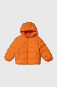 Dětská bunda United Colors of Benetton oranžová barva #6114723