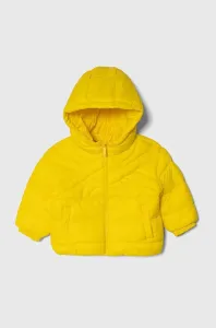 Dětská bunda United Colors of Benetton žlutá barva #6114722