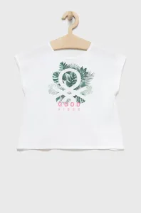 Dětské bavlněné tričko United Colors of Benetton bílá barva #6141678