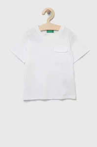 Bílá trička United Colors of Benetton