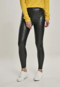 Urban Classics Ladies Faux Leather Skinny Pants black #1125653