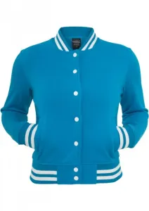 Urban Classics Ladies College Sweatjacket turquoise #5628550