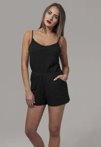 Urban Classics Ladies Short Spaghetti Jumpsuit black #1128761
