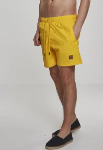 Urban Classics Block Swim Shorts chrome yellow