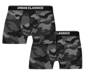 Urban Classics pánské boxerky 2-pack, darkcamo - L