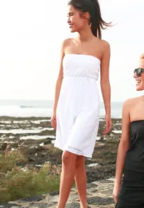 Urban Classics Ladies Laces Dress white #1125242