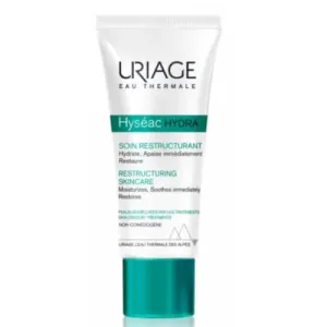 Uriage Regenerační a hydratační krém pro pleť vysušenou a podrážděnou léčbou akné Hyséac Hydra (Restructuring Skin Care) 40 ml