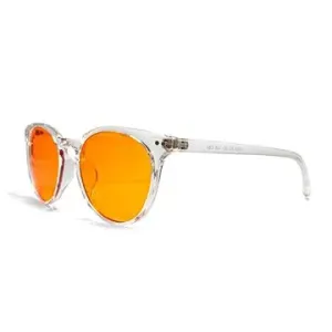 Sleep-2R stylové brýle proti modrému a zelenému světlu, oranžové