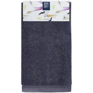 Frutto-Rosso - jednobarevný froté ručník - antracitová - 70×140 cm, 100% bavlna