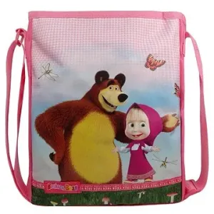 Dívčí taška Máša a medvěd malinová