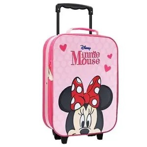 Cestovní kufr trolej Minnie růžový