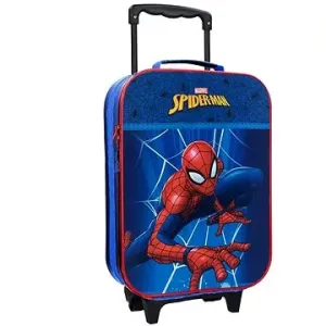 Cestovní kufr trolej Spiderman tmavě modrý