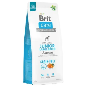 Brit Care Dog Grain-free Junior Large Breed - salmon and potato, 12kg