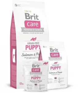 Brit Care Dog Grain-free Puppy - salmon and potato, 12kg
