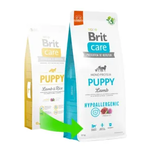Brit Care Dog Hypoallergenic Puppy - lamb and rice, 1kg