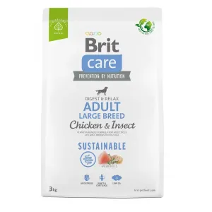 Brit Care Dog Sustainable Adult Large Breed - chicken and insect, 3kg