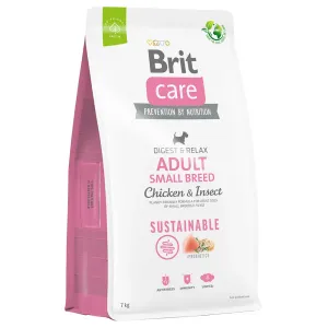 Brit Care Dog Sustainable Adult Small Breed - chicken and insect, 7kg