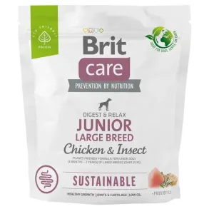 Brit Care Dog Sustainable Junior Large Breed - chicken and insect, 1kg