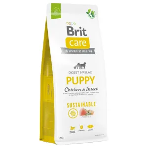 Brit Care Dog Sustainable Puppy - chicken and insect, 12kg