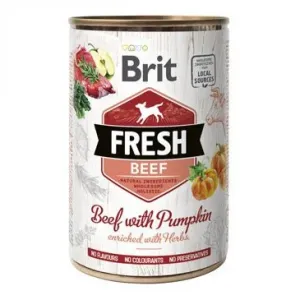 BRIT Fresh Beef with Pumpkin konzerva pro psy 400 g