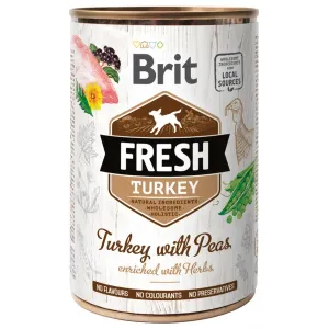 Konzerva Brit Fresh Turkey with Peas 400g