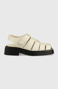 Kožené sandály Vagabond Shoemakers Eyra dámské, béžová barva