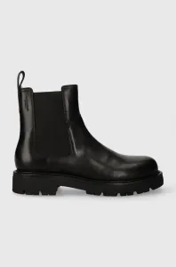Kožené kotníkové boty Vagabond Shoemakers CAMERON pánské, černá barva, 5675.201.20 #6088350