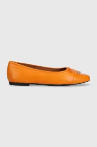 Kožené baleríny Vagabond Shoemakers JOLIN oranžová barva, 5508.101.44