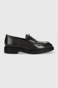 Kožené mokasíny Vagabond Shoemakers ALEX W dámské, černá barva, na plochém podpatku, 5148.004.18 #5254097