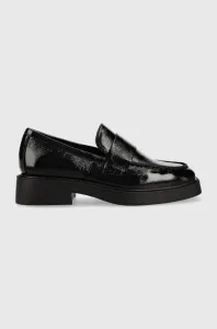 Kožené mokasíny Vagabond Shoemakers JILLIAN dámské, černá barva, na platformě, 5243.260.20