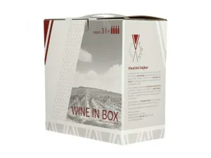 Vajbar Sauvignon moravské zemské víno polosladké Bag-in-box 3 l #1162398