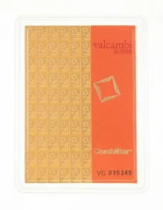 100 x 1 g zlatý slitek (CombiBar), Valcambi