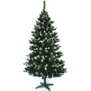 Vánoční stromek s imitací sněhu na větvičkách o výšce 220 cm #4853528