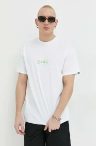 Bavlněné tričko Vans bílá barva, s potiskem #4958579