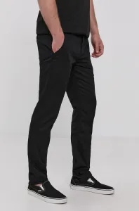 Kalhoty Vans pánské, černá barva, přiléhavé, VN0A5FJ7BLK1-Black
